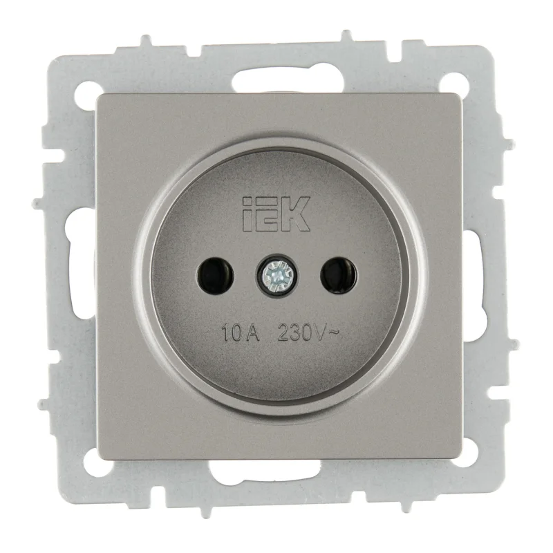 Π ΠΎΠ·Π΅ΡΠΊΠ° IEK Brite Π²ΡΡΡΠ°ΠΈΠ²Π°Π΅ΠΌΠ°Ρ ΡΡΠ°Π»Ρ Π±Π΅Π· Π·Π°Π·Π΅ΠΌΠ»Π΅Π½ΠΈΡ (BR-R10-10-K46)