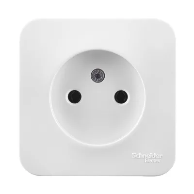 Розетка Systeme Electric Blanca накладная белая без заземления (BLNRA000111)