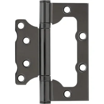Петля накладная VETTORE FLUSH 125×75×2.5mm BN Чёрный Никель, 2шт 20636