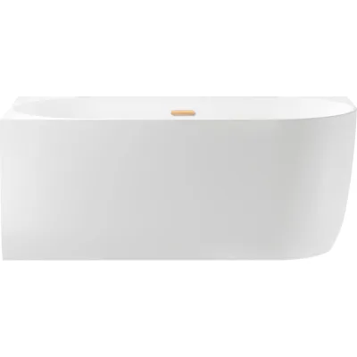 Угловая акриловая ванна Wellsee Belle Spa 150x75 см (левый разворот) в наборе 4 в 1 235701004