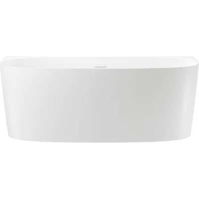 Пристенная акриловая ванна Wellsee Belle Spa 2.0 160x75 см в наборе 4 в 1 235801002