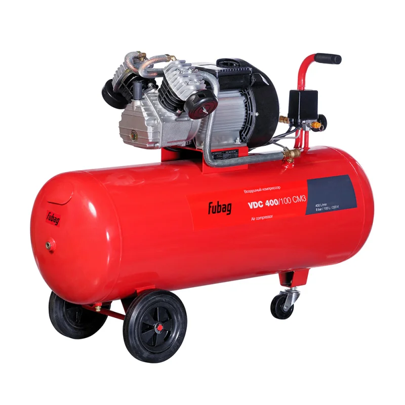 Компрессор масляный Fubag VDC 400/100 CM3 100 л 2,2 кВт