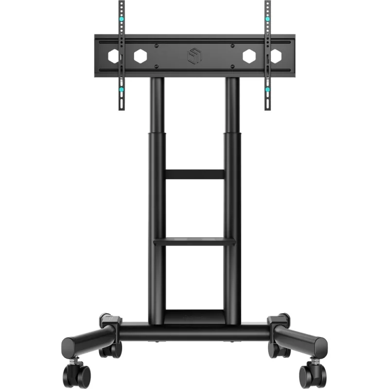 Стойка мобильная ONKRON для ТВ и профессиональных дисплеев 43"-75", макс. 70 кг, черная TS1551 TS1551-B