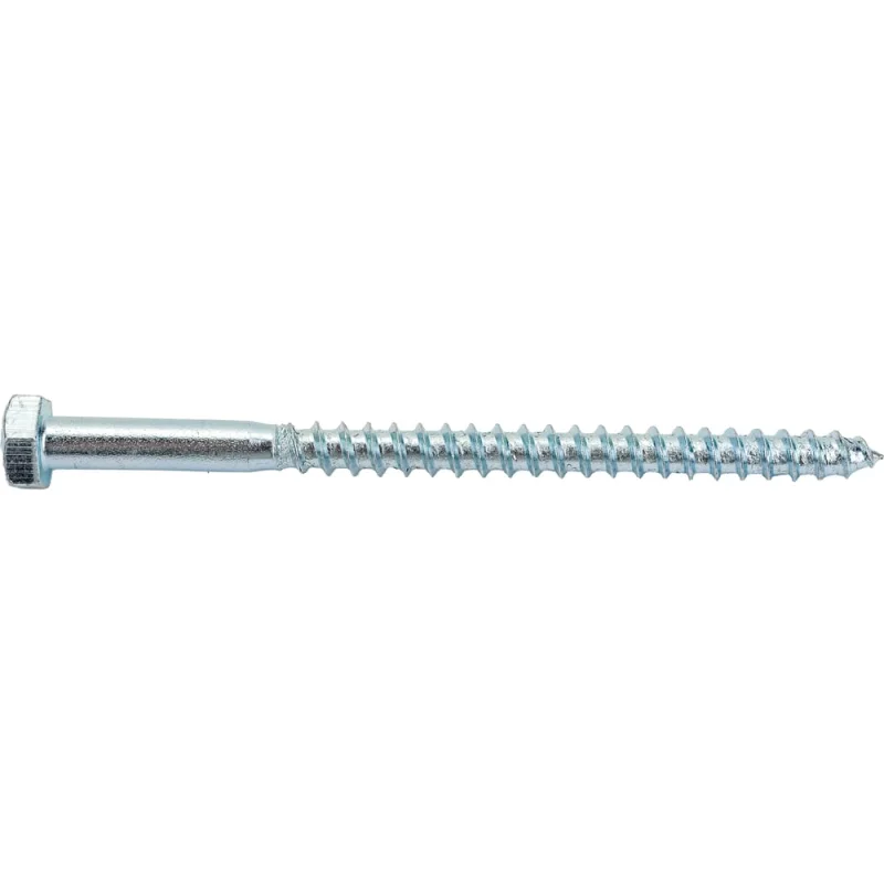 Болт DIN 571 сантехнический оцинкованный 8x120, 2 шт, пакет Zitar 103880