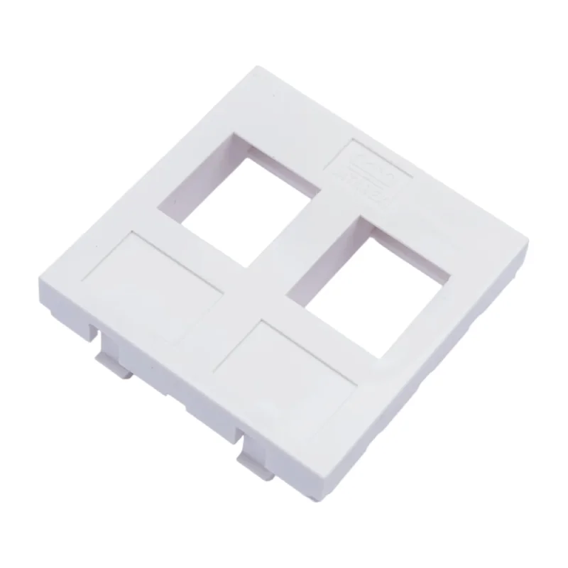 Адаптер DATAREX mosaic 45x45 мм для модуля keystone 2 порта белый DR-5303