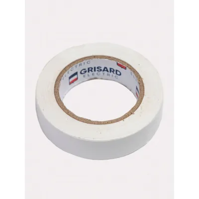 Универсальная изолента Grisard Electric 0,15x15 мм, белая, 10 м, 10 шт. GRE-013-0020