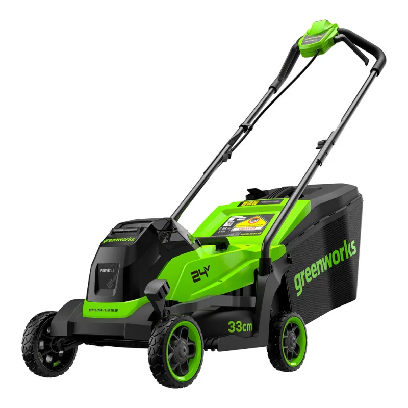 Газонокосилка аккумуляторная Greenworks GD24LM331 24 В 330 мм 2Ач Li-Ion 1 АКБ и ЗУ (2520607UA)
