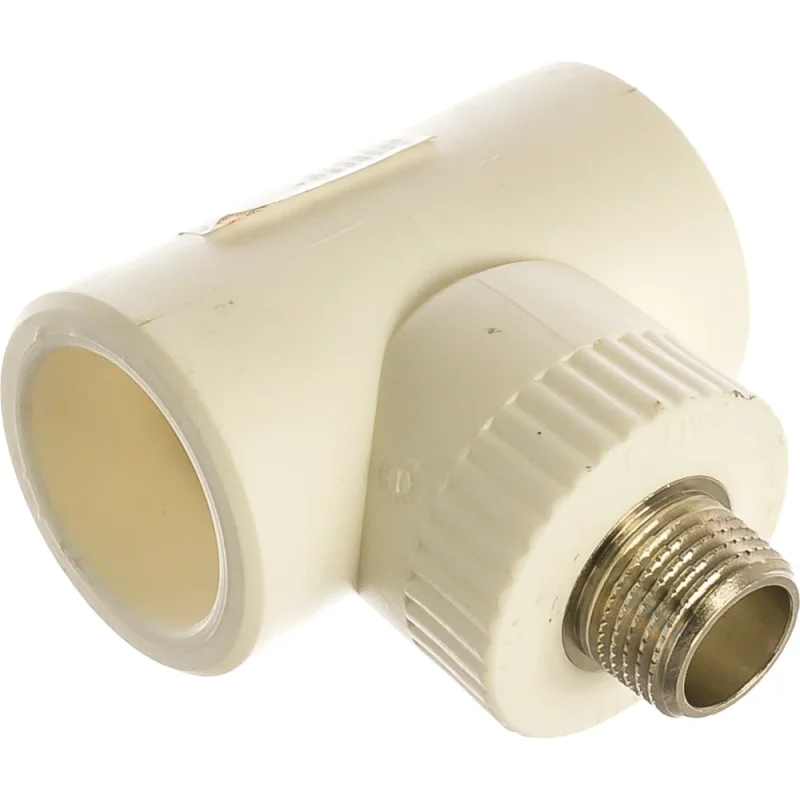 Комбинированный тройник PRO AQUA PP-R НР белый 32 мм 1/2" PA25015b