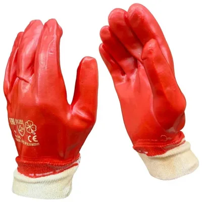 Перчатки маслобензостойкие х/б с ПВХ покрытием Master-Pro® МЕССИ, размер 10 (L-XL), 10 пар 7420-CPVC-M10-10