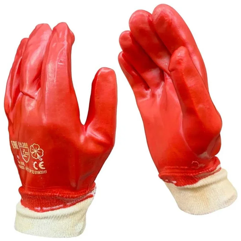 Перчатки маслобензостойкие х/б с ПВХ покрытием Master-Pro® МЕССИ, размер 10 (L-XL), 10 пар 7420-CPVC-M10-10
