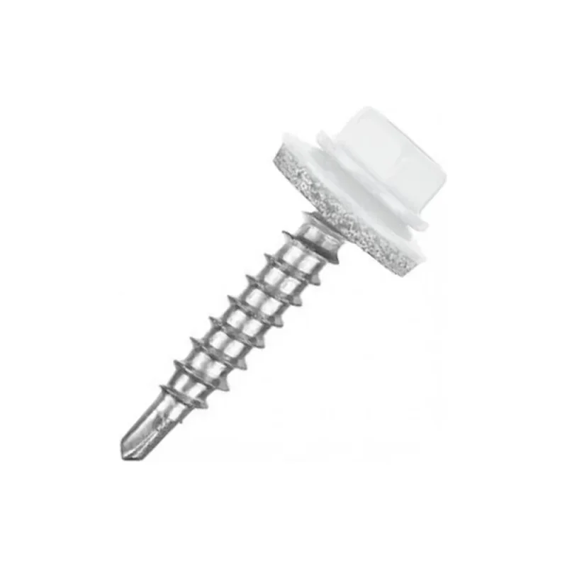 Саморез для крепления кровли STEELREX RAL9003 5.5x19, 70 шт. 0140055019B4000070329003