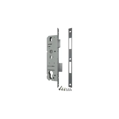 Корпус узкопрофильного замка с защелкой FUARO PROF4916-40/92 CP хром 26421