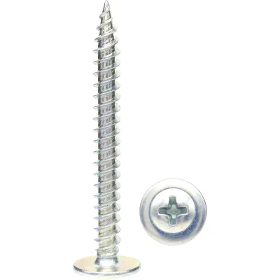 Саморез с прессшайбой BOWT острый, 4,2x41, 100 шт. P02333