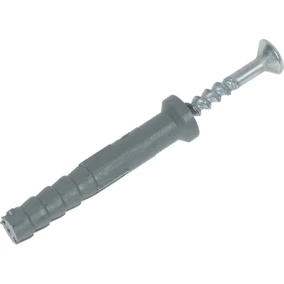 Дюбель-гвоздь STARFIX 6x40 мм, полипропилен, потайной, 100 шт. SMP4-40894-100