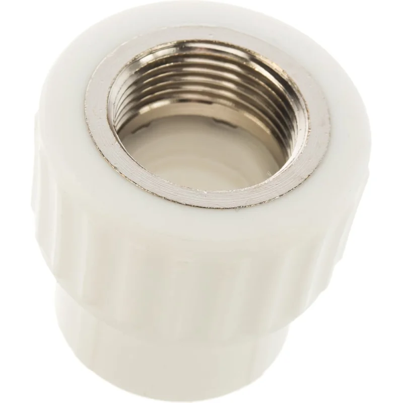 Комбинированная муфта VALFEX PP-R белая, 25х3/4 дюйма ВР 10129025 127-0235