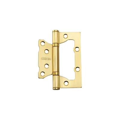 Универсальная петля без врезки ADDEN BAU 100X75X2.5 BUT SATIN GOLD 940000000569