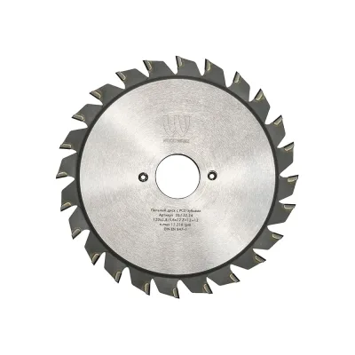Диск пильный с PCD зубьями (120x2.8-3.6x22 мм; Z=12+12 шт) WOODWORK 20.122.24