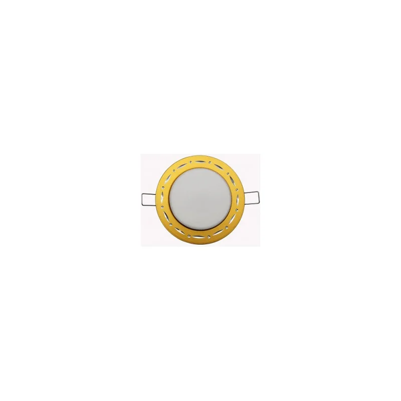 Встраиваемый светильник General Lighting Systems без подсветки GX53, 110х21мм, орнамент, золото, IP20 GCL-GX53-H18-G 661228