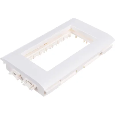 Суппорт Legrand Mosaic 4 модуля для кабель-каналов Metra 85х50, 100х50 и 130х50 638072