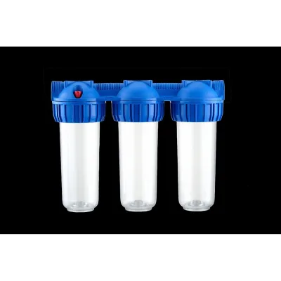 Колба UNIPUMP 10" CFC-10К-3 (резьба 3/4") тройная, без картриджа 70589