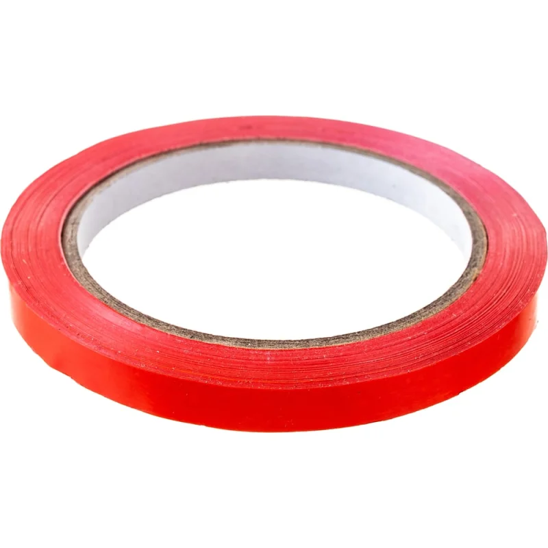 Упаковочная лента PVC Folsen 9ммx66м красная 54мк 0777090