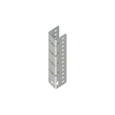 Стойка на сетчатое ограждение ООО "СТАЛЬНЫЕ СИСТЕМЫ" SKSO-250 35*40 (1,5мм) L=250мм SO12IK25-16