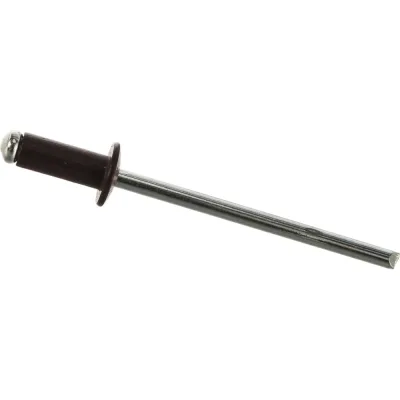 Заклепки Спец 4,0x10 RAL8017 темно-коричневый, 50 шт. блистер СПЕЦ-3519