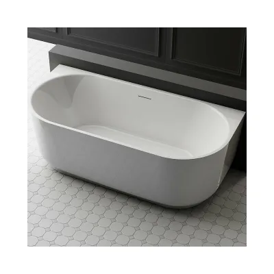 Ванна акриловая VINCEA 1700x800x580, цвет белый, слив-перелив в комплекте, белый VBT-621