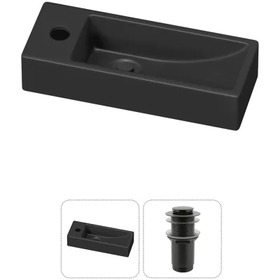 Комплект 2 в 1 Lavinia Boho Bathroom Sink накладная/подвесная раковина 38x14 см 20215926R