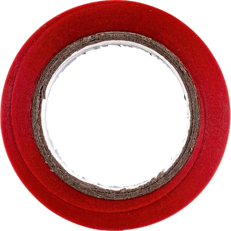 Изолента Volsten V02-7R-13х15-10 0,13х15 мм, красная, 10 метров 10284