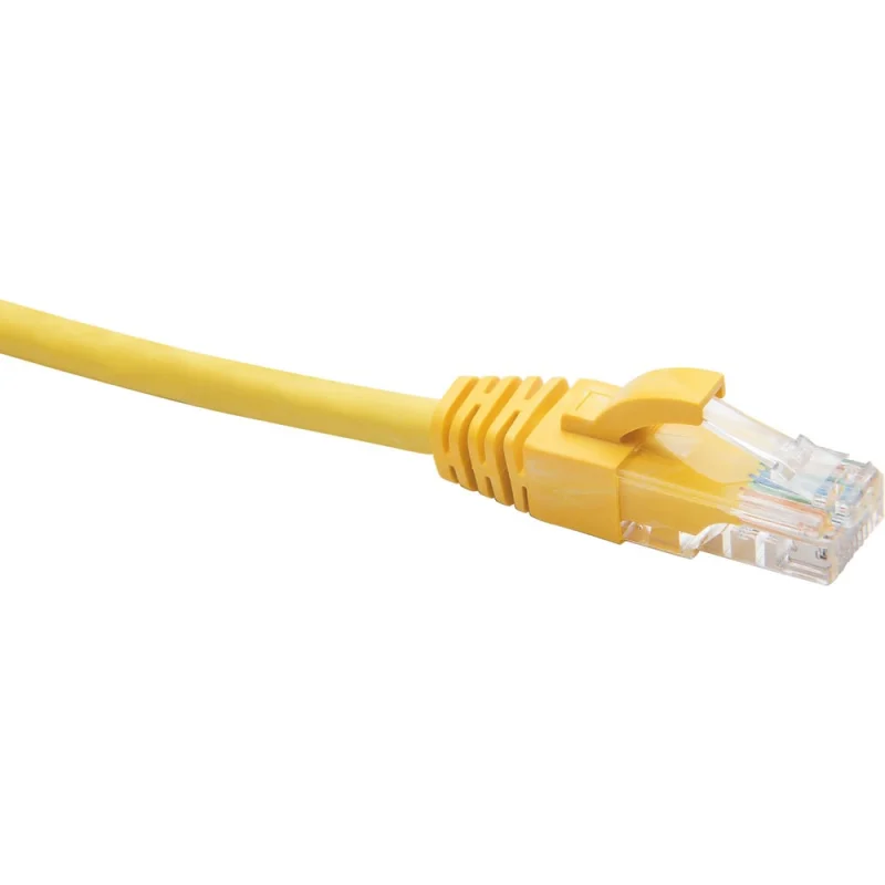 Коммутационный шнур DATAREX u/utp, категория 5e, lszh, нга-hf, 0,5 м, желтый DR-181405