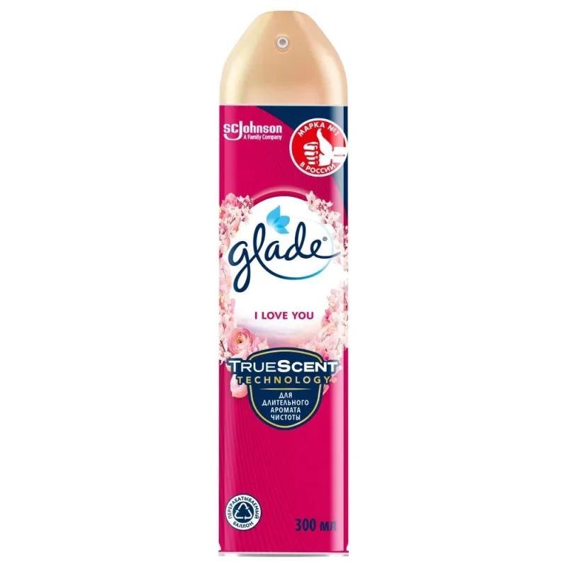 Аэрозоль GLADE I LOVE YOU, 300 мл 865227