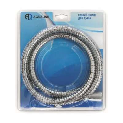 Шланг для душа AQUALINE AQUALINK блистер, конус имп 1/2 - имп 1/2, 1.5 м 01534