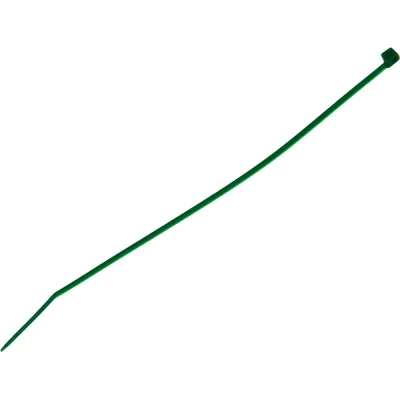 Нейлоновый хомут Зубр МАСТЕР зеленый 2,5 мм x 150 мм, 100 шт 309060-25-150