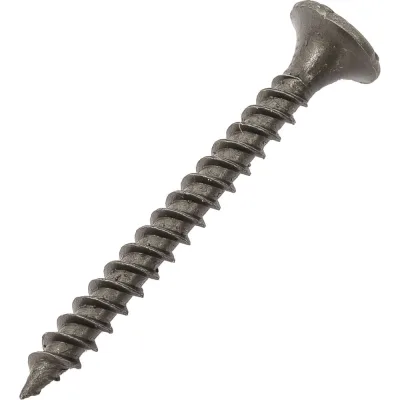 Саморез для ГКЛ STEELREX мелкая резьба, оксид, 3,5x35 мм, 250 шт. 0101035035B400025032