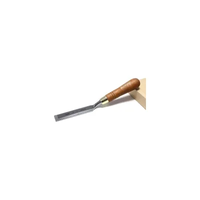 Плоская изогнутая стамеска с ручкой NAREX WOOD LINE PLUS 7 мм 813307