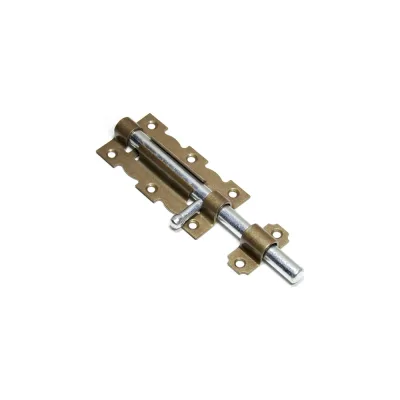Дверная задвижка STARFIX 110 мм, бронзовый металлик SMP-94245-1