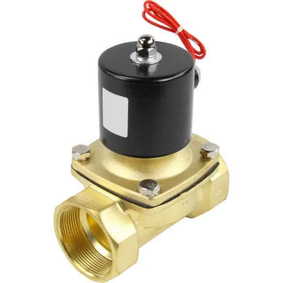 Клапан электромагнитный DN.ru VS2W-100E-NC Ду6 Ру10 двухходовой, латунь, EPDM, 24В DC D130-01586