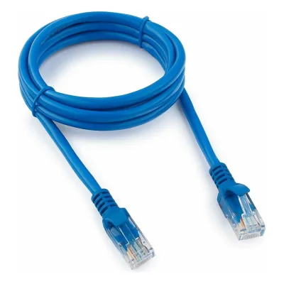 Патч-корд Cablexpert UTP, категория 5e, 1.5м, литой, многожильный PP12-1.5M/B