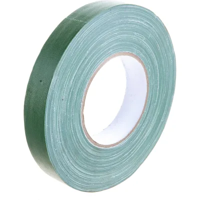 Клейкая лента DGTAPE MATT - Гаффа тейп 25мм/50м - Зеленый MATT50025/50/GR