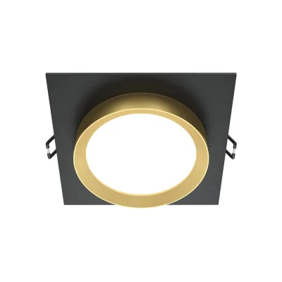 Светильник встраиваемый GX53 черный 15 Вт IP20 Maytoni Hoop (DL086-GX53-SQ-BG)