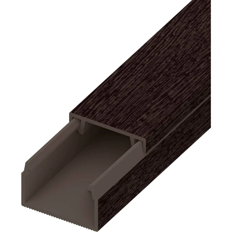 Кабель-канал AGIS ПВХ 15x10 мм Венге 3 D 60.05.15.10.200