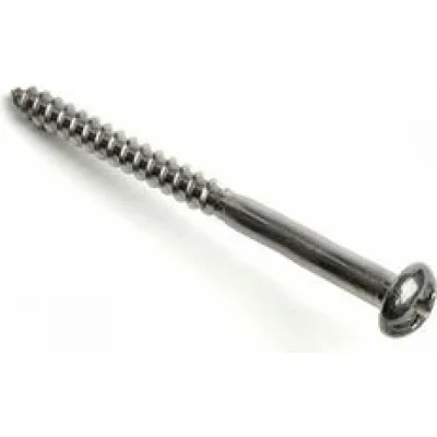 Саморез ZAMETAL 5,5x80 с полукруглой головкой, крестовой шлиц, НП/Р, DIN 7981, цинк, 100 шт. ZA100305