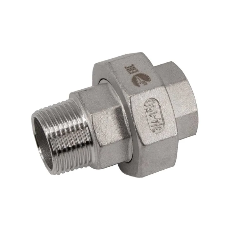Американка NEWKEY нр/вр нержавеющая, AISI316 DN20 (3/4), (CF8М), PTFE, PN16 NK-ADM20/6