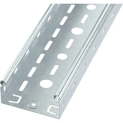Лоток DKC листовой перфорированный 100x50 L3000 сталь 0.6мм S3 SPL3510DIY