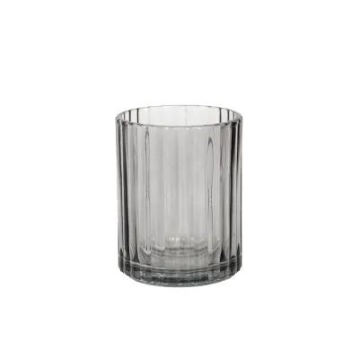 Стакан для ванной Fora Smoky Topaz настольный стекло черный (FOR-GLASS-ST044)