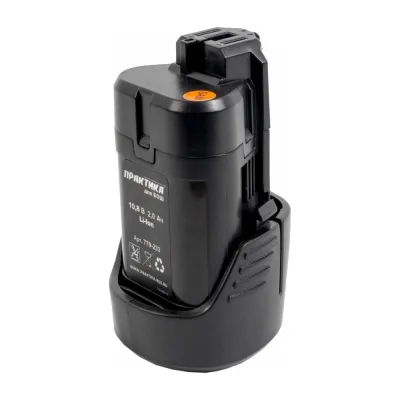 Аккумулятор (10.8 В; 2.0 А*ч; LiION) для инструментов BOSCH коробка ПРАКТИКА 779-233