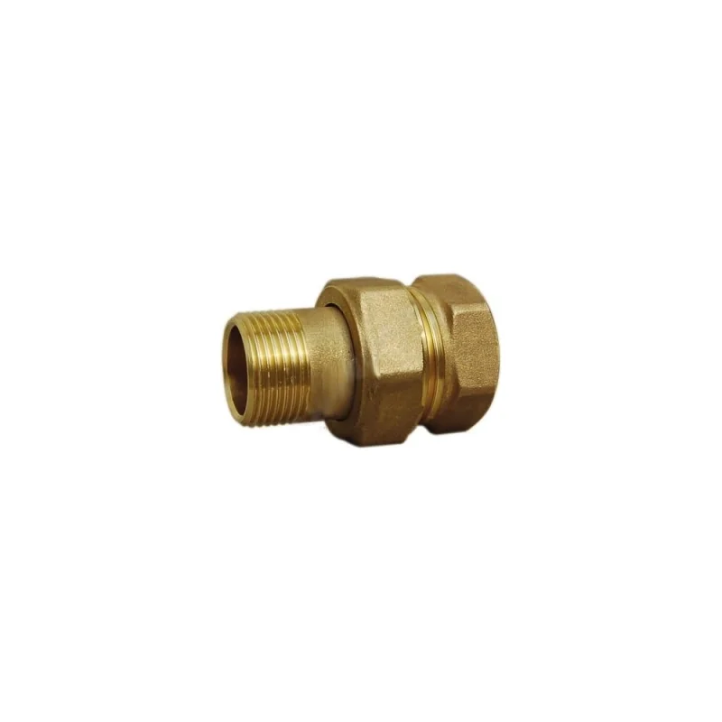 Соединитель Giacomini латунь американка Ду 40 1 1/2 прямой ВР/НР R18 R18Y017 128-3209
