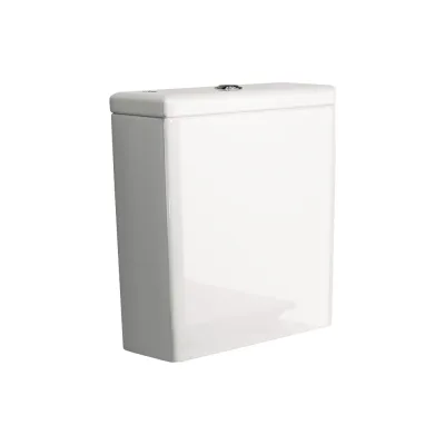 Бачок для унитаза Ceramicanova CUBIC Rimless, двойной смыв 3/6 арматура R&amp;T CN1803-T