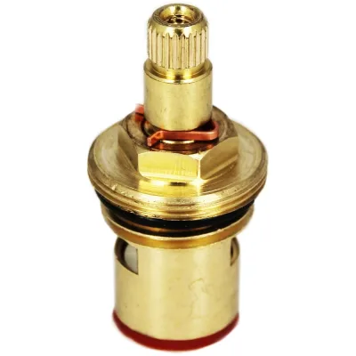 Кран букса для смесителя MasterProf, керамическая, 1/2", 8 мм х 24 шл., угол поворота 180, с доп. резьбой ИС.130421